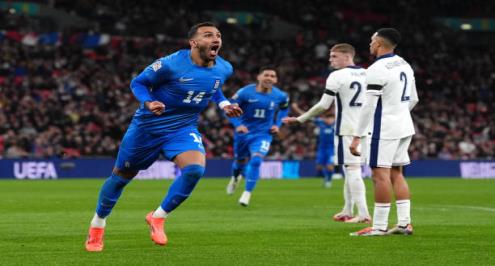 سقوط تاريخي لإنجلترا أمام اليونان.. وبلجيكا تتعادل مع إيطاليا بدوري الأمم